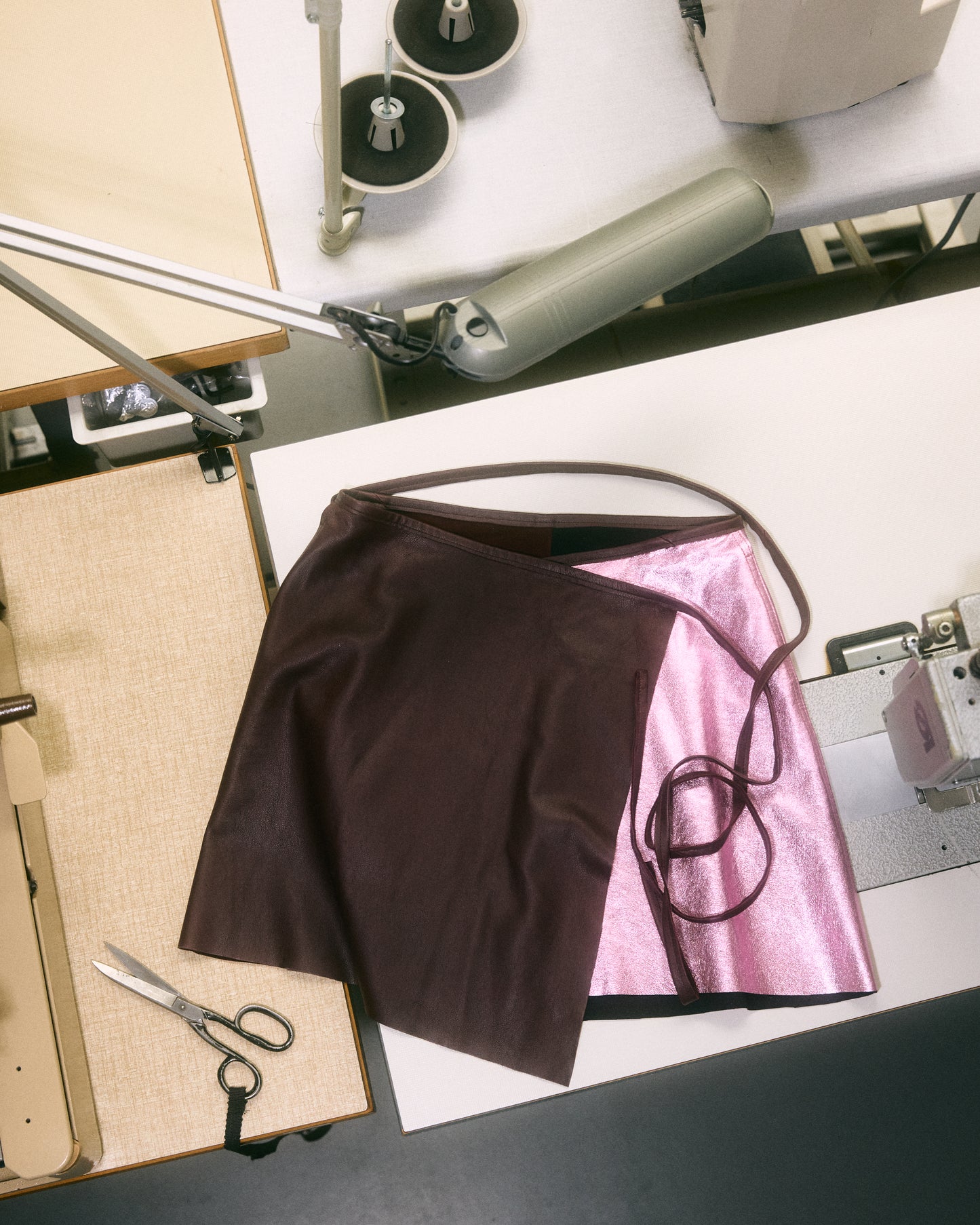 Násti [star] skirt pink & burgundy